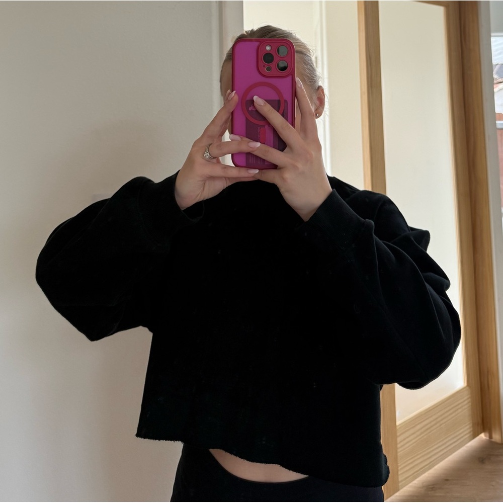 Wild Fable Black Knit Top